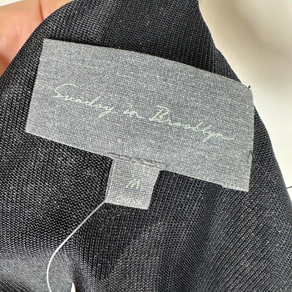 Sunday in Brooklyn Zooey Top Womens Medium Halter Whimsigoth Goth Party Anthro - Picture 7 of 9